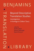 Cover: Beyond Descriptive Translation Studies - John Benjamins Publishing Co
