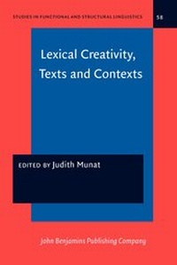 Abbildung von: Lexical Creativity, Texts and Contexts - John Benjamins Publishing Co