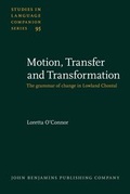 Cover: Motion, Transfer and Transformation - John Benjamins Publishing Co