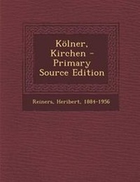 Enlarge image Cover: Kolner, Kirchen - Nabu Press