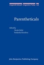 Cover: Parentheticals - John Benjamins Publishing Co