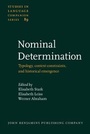 Cover: Nominal Determination - John Benjamins Publishing Co