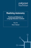 Cover: Realizing Autonomy - Palgrave Macmillan