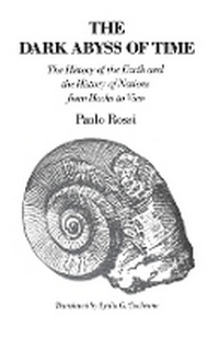 Enlarge image Cover: The Dark Abyss of Time - University of Chicago Press