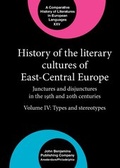 Cover: History of the Literary Cultures of East-Central Europe - John Benjamins Publishing Co