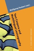Cover: Text Corpora and Multilingual Lexicography - John Benjamins Publishing Co