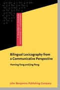 Cover: Bilingual Lexicography from a Communicative Perspective - John Benjamins Publishing Co
