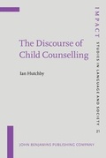 Cover: The Discourse of Child Counselling - John Benjamins Publishing Co