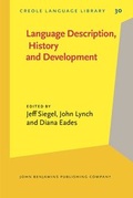 Cover: Language Description, History and Development - John Benjamins Publishing Co