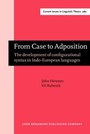 Cover: From Case to Adposition - John Benjamins Publishing Co