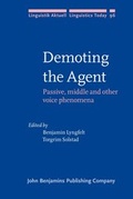 Cover: Demoting the Agent - John Benjamins Publishing Co