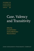 Cover: Case, Valency and Transitivity - John Benjamins Publishing Co