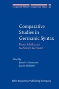Cover: Comparative Studies in Germanic Syntax - John Benjamins Publishing Co