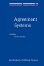 Cover: Agreement Systems - John Benjamins Publishing Co
