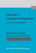 Cover: Inquiries in Linguistic Development - John Benjamins Publishing Co