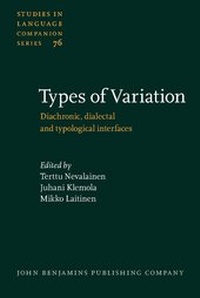 Enlarge image Cover: Types of Variation - John Benjamins Publishing Co