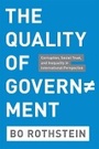 Cover: THE QUALITY OF GOVERNMENT - CORRUPTION, SOCIALTRUST AND INEQUALITY IN INTERNATIONAL PERSPECTIVE - University of Chicago Press