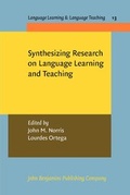 Cover: Synthesizing Research on Language Learning and Teaching - John Benjamins Publishing Co
