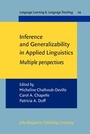 Cover: Inference and Generalizability in Applied Linguistics - John Benjamins Publishing Co