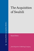 Cover: The Acquisition of Swahili - John Benjamins Publishing Co