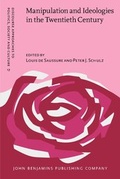 Cover: Manipulation and Ideologies in the Twentieth Century - John Benjamins Publishing Co