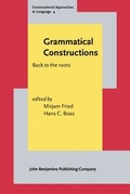 Cover: Grammatical Constructions - John Benjamins Publishing Co
