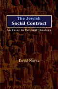 Cover: The Jewish Social Contract - Princeton University Press