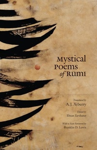 Enlarge image Cover: Mystical Poems of Rumi - University of Chicago Press