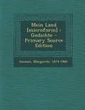 Cover: Mein Land [Microform] - Nabu Press