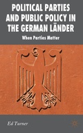 Cover: Political Parties and Public Policy in the German L&auml;nder - Palgrave Macmillan