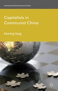 Cover: Capitalists in Communist China - Palgrave Macmillan