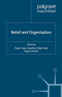 Enlarge image Cover: Belief and Organization - Palgrave Macmillan