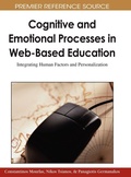 Cover: Cognitive and Emotional Processes in Web-Based Education - Information Science Reference