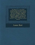 Cover: The Queen vs. Louis Riel - Nabu Press