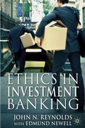 Cover: Ethics in Investment Banking - Palgrave Macmillan