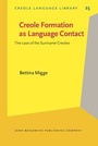 Cover: Creole Formation as Language Contact - John Benjamins Publishing Co