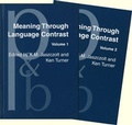 Cover: Meaning Through Language Contrast - John Benjamins Publishing Co