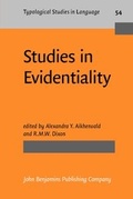 Cover: Studies in Evidentiality - John Benjamins Publishing Co