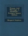 Cover: Woman and Marriage - Nabu Press