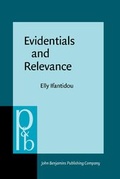 Cover: Evidentials and Relevance - John Benjamins Publishing Co