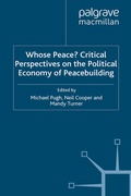 Cover: Whose Peace? Critical Perspectives on the Political Economy of Peacebuilding - Palgrave Macmillan