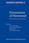 Cover: Dimensions of Movement - John Benjamins Publishing Co