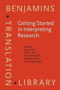 Cover: Getting Started in Interpreting Research - John Benjamins Publishing Co