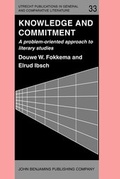 Cover: Knowledge and Commitment - John Benjamins Publishing Co