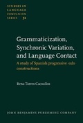 Cover: Grammaticization, Synchronic Variation, and Language Contact - John Benjamins Publishing Co