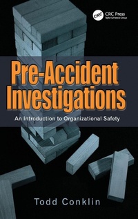Enlarge image Cover: Pre-Accident Investigations - Ashgate Publishing Limited