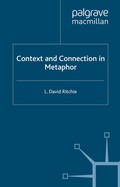 Cover: Context and Connection in Metaphor - Palgrave Macmillan