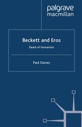 Cover: Beckett and Eros - Palgrave Macmillan