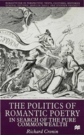 Cover: The Politics of Romantic Poetry - Palgrave Macmillan
