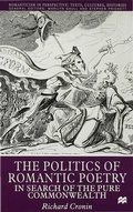 Cover: The Politics of Romantic Poetry - Palgrave Macmillan